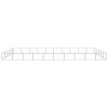 Dog Kennel Silver 538.2 ft² Steel