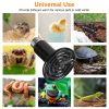 2Pcs Ceramic Heat Lamp 150W Infrared Reptile Heat Lamp No Light Emitting For Pet Brooder Incubator Reptile Lizard Turtle Snake Terrarium
